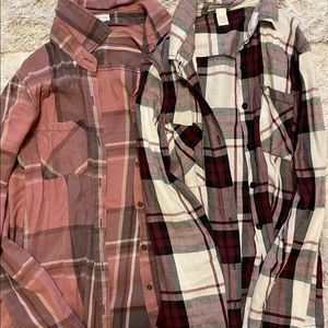 Tillys flannel shirts